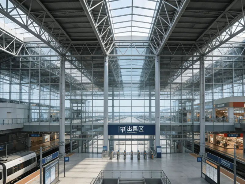 China Multifunctional Steel Structure Train Station Manufacturer and ...