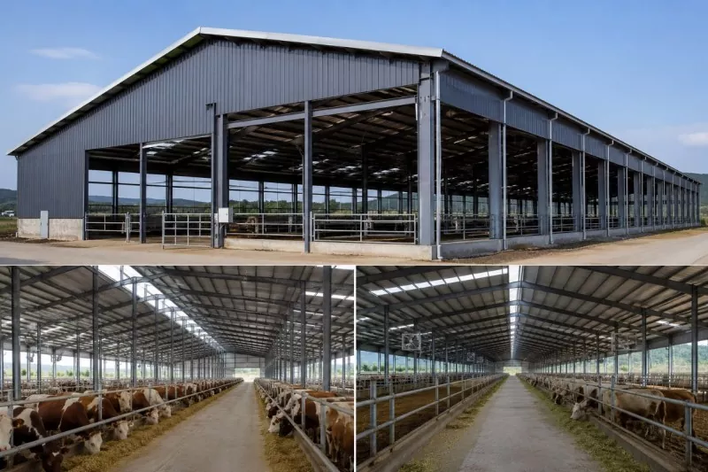 Why Are More Investors Choosing Steel Frame Cattle Farm Construction?