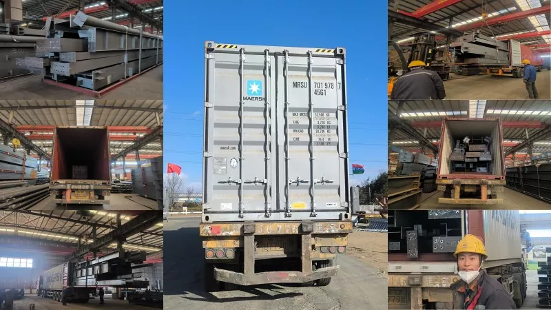 EIHE Steel Structure Group Factory Shipment Log