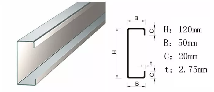 In Portal Frame Steel Warehouse Construction, Should C-Shaped Steel or Z-Shaped Steel Be Used as Purlins?