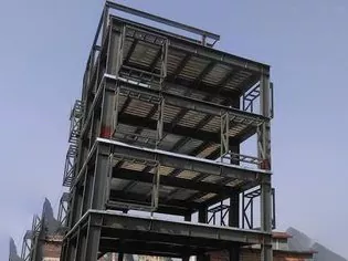 Industrial Steel Apartment Complex