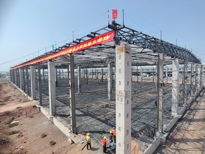 Large Scale Steel Structure Warehouse Construction