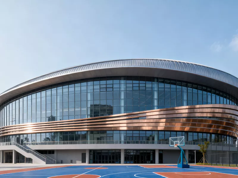 Prefabricated Steel Structure Basketball Court