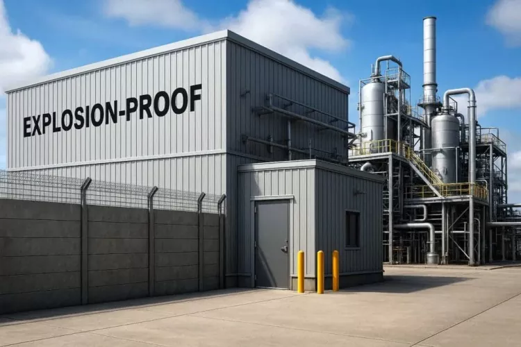 Steel Structure Explosion-Proof Safety Warehouse